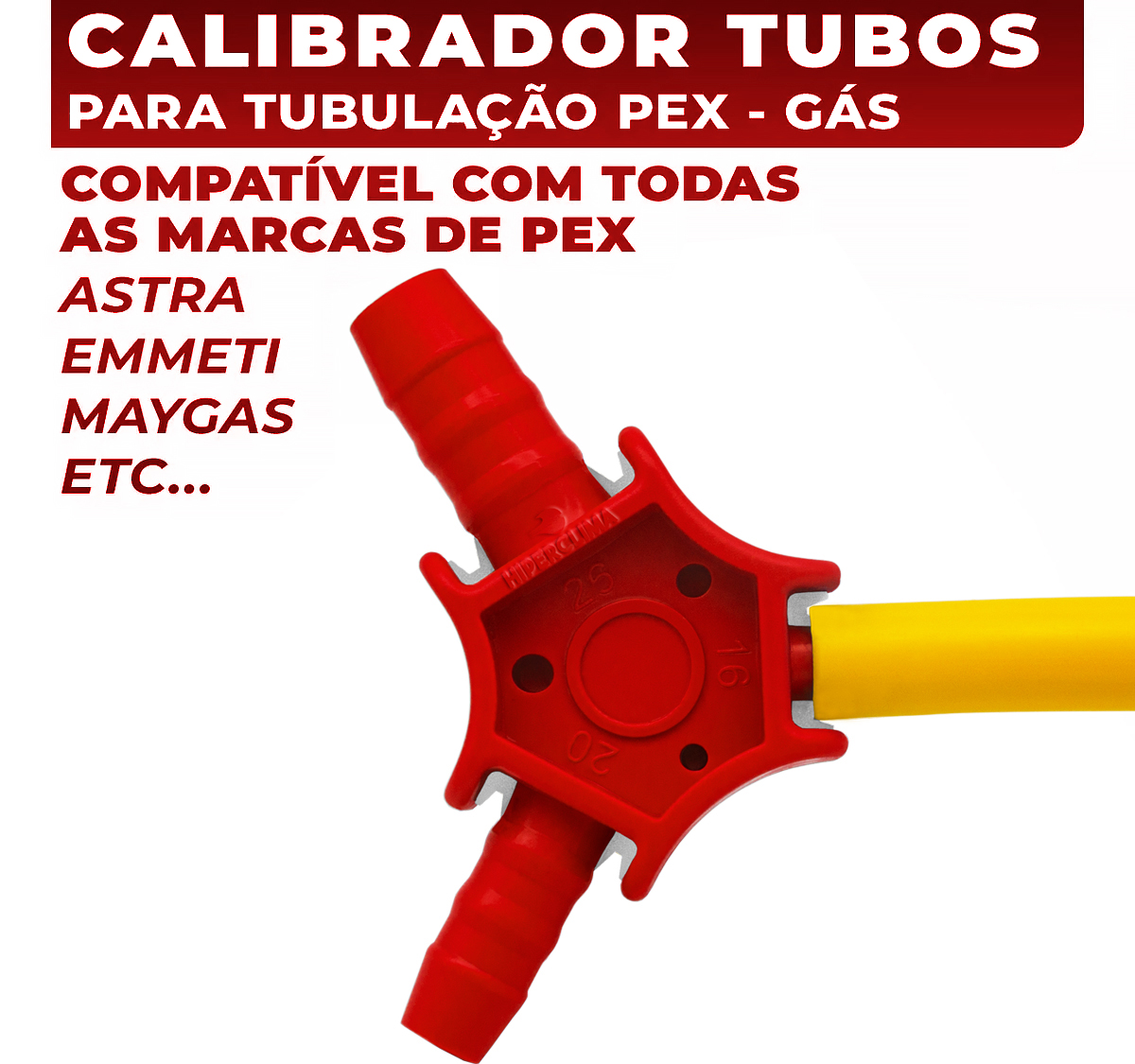 Escareador Calibrador De Tubos Multicamada G s PEX E PVC 16 20 25mm 