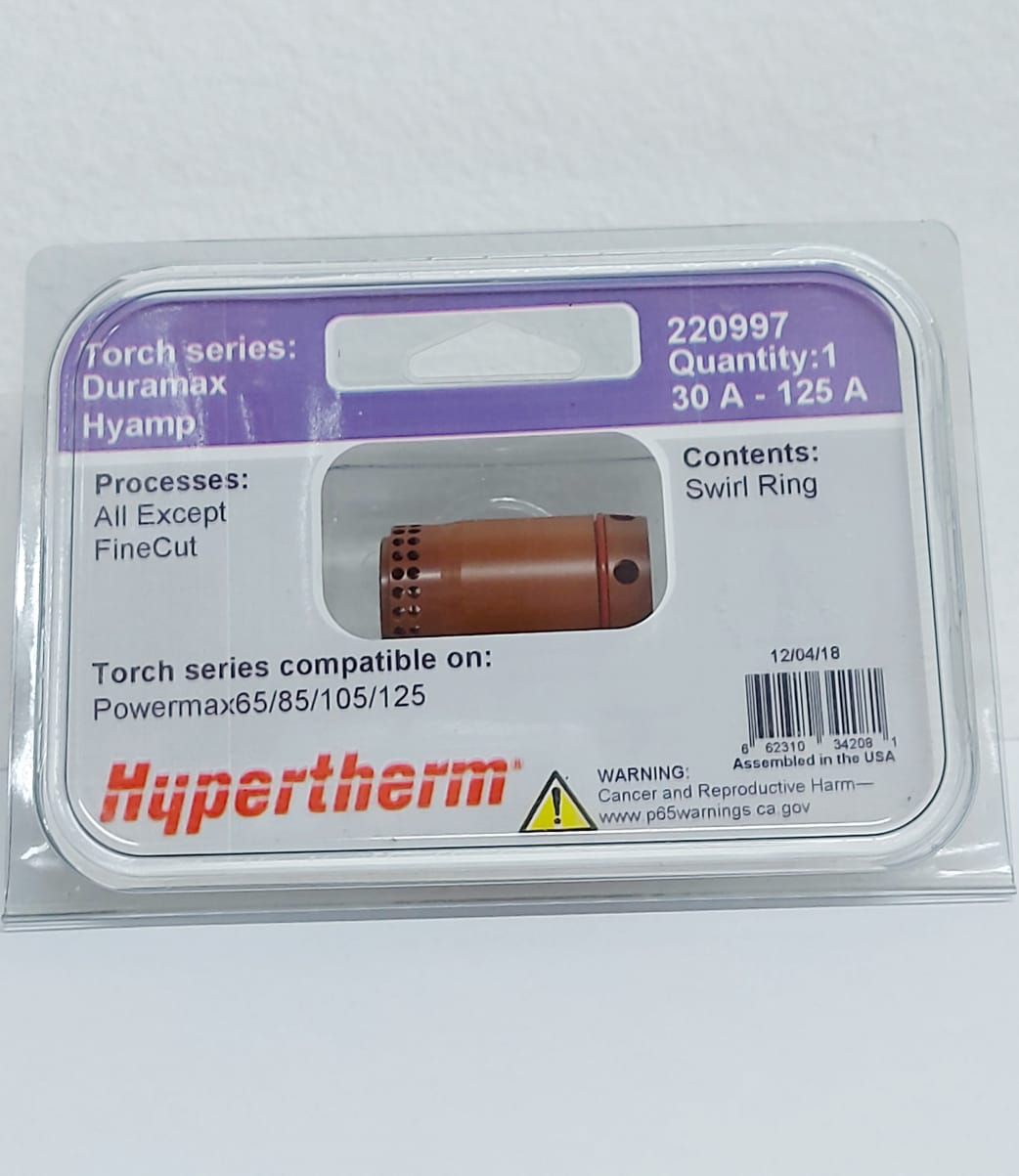 thumbnail image 2 of DISTRIBUIDOR DE GAS HYAMP 125 HYPERTHERM (220997) - Samta Ferramentas 2 of 10