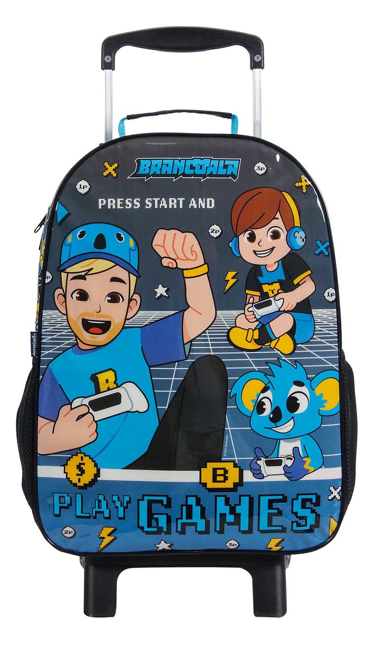 MOCHILA com RODINHAS BRANCOALA GAMES - Loja Brancoala - Camisetas e  Acessórios