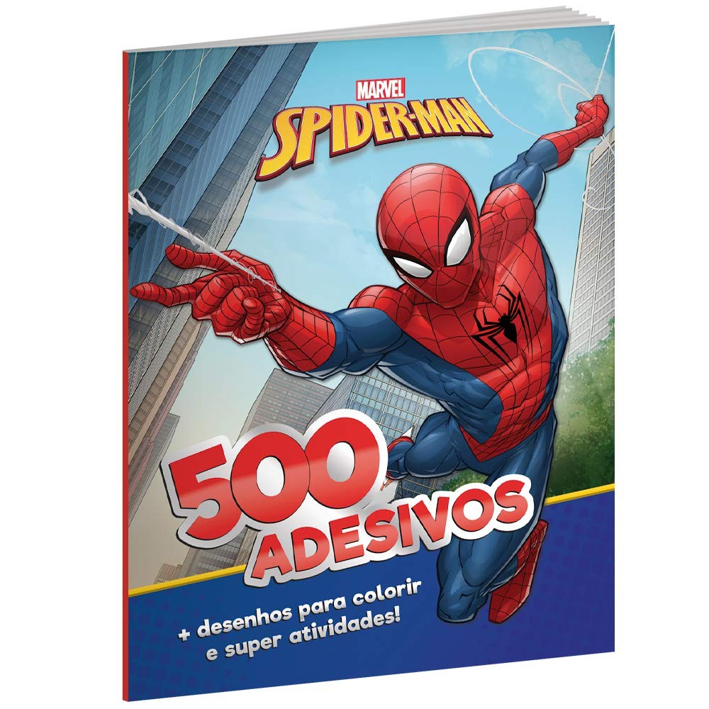 Livro - HOMEM-ARANHA HISTORIAS PARA COLORIR - Livros de