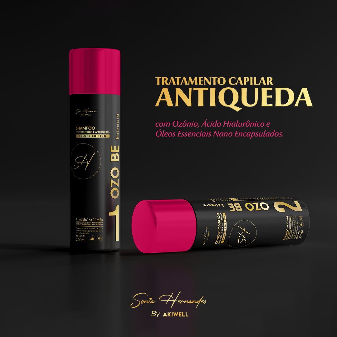 Shampoo Ozo Be Deluxe Edition Sonia Hernandes - AKIWELL Suplemento
