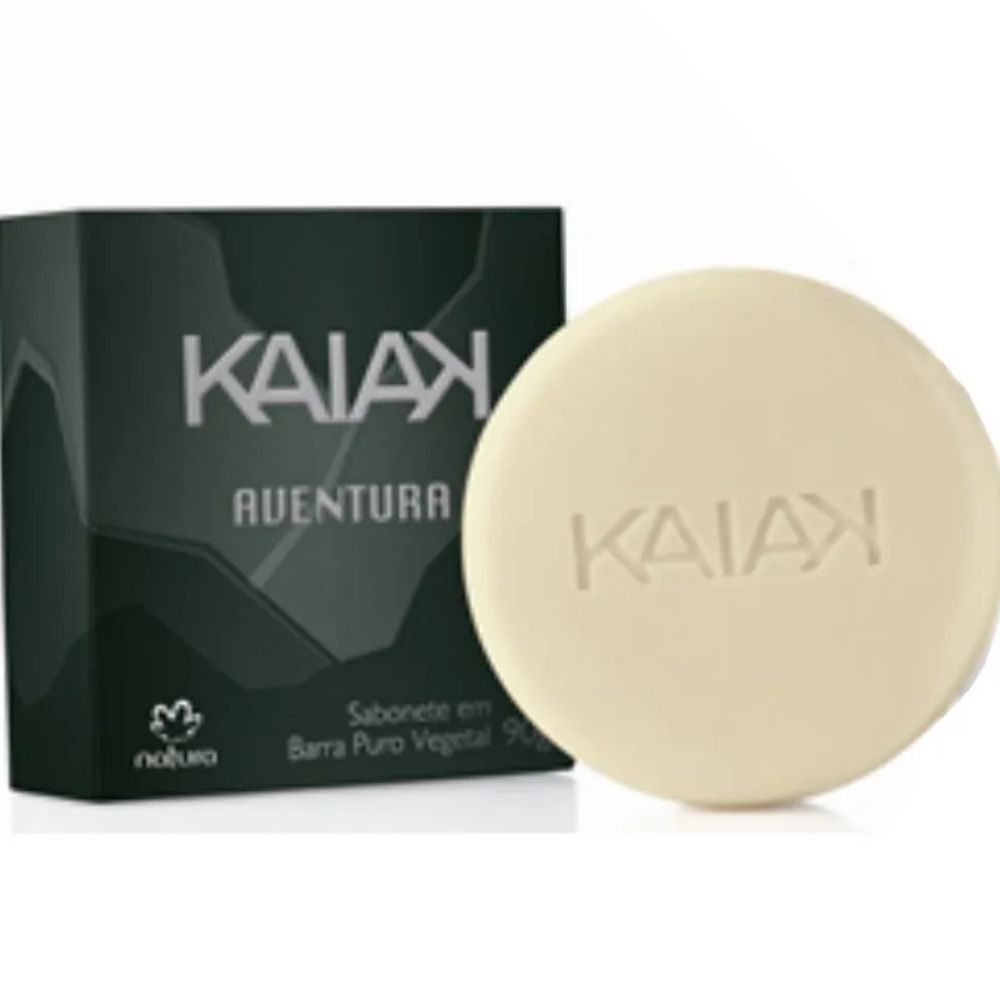 Natura Sabonete Kaiak Aventura Masc. 90g - Perfumaria Carol