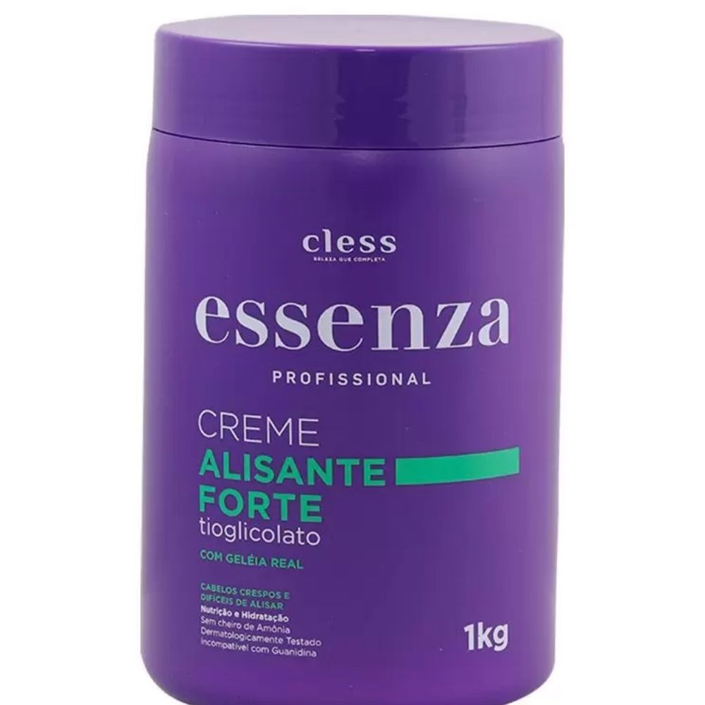 Cless Essenza Creme Alisante Forte 1kg - Perfumaria Carol
