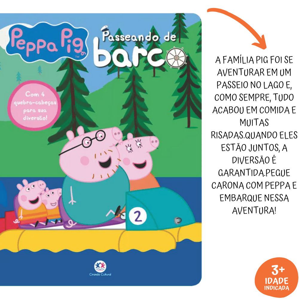 Peppa Pig - Pulando na lama - Ciranda Cultural