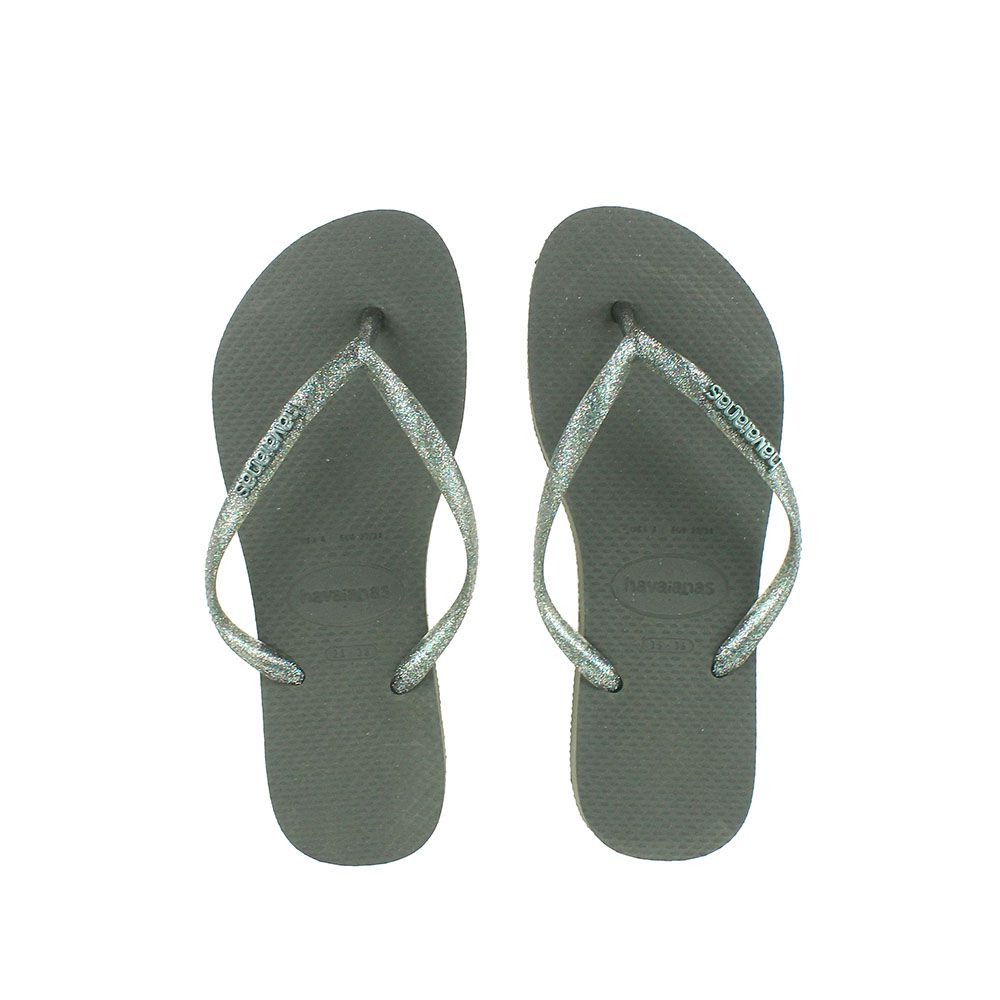 Chinelo Feminino Havaianas Slim Metallic Musgo - 4119875 - Estrela Mix -  Uma Loja Completa