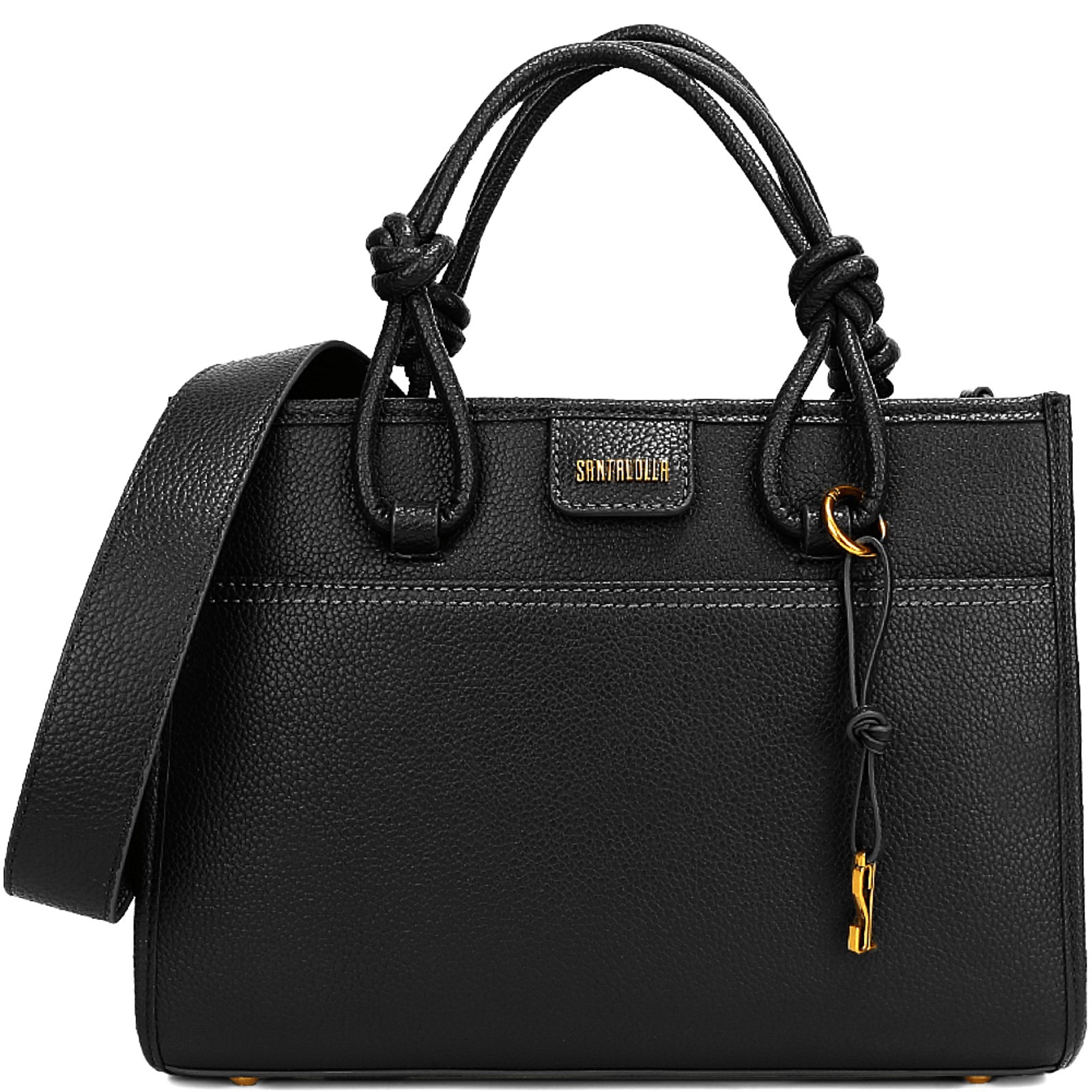 Bolsa Feminina Santa Lolla Tote Preta - 0453406 - Estrela