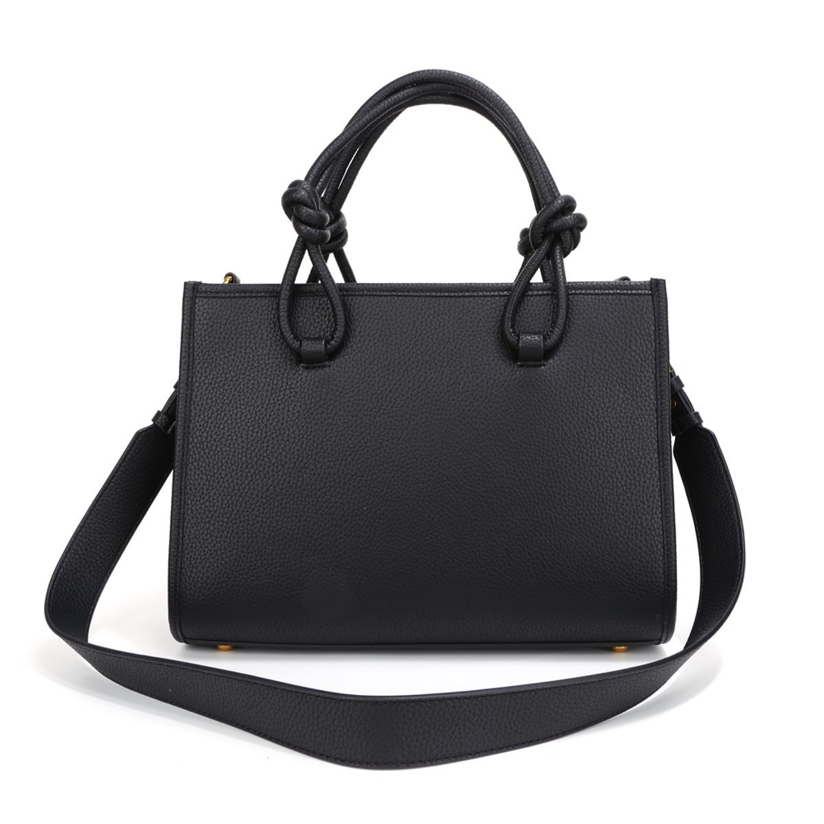 45台限定　petla OD4ABSSCM Bolsa Tote Preta Quadrada Alça Dupla Transversal Ajustável E