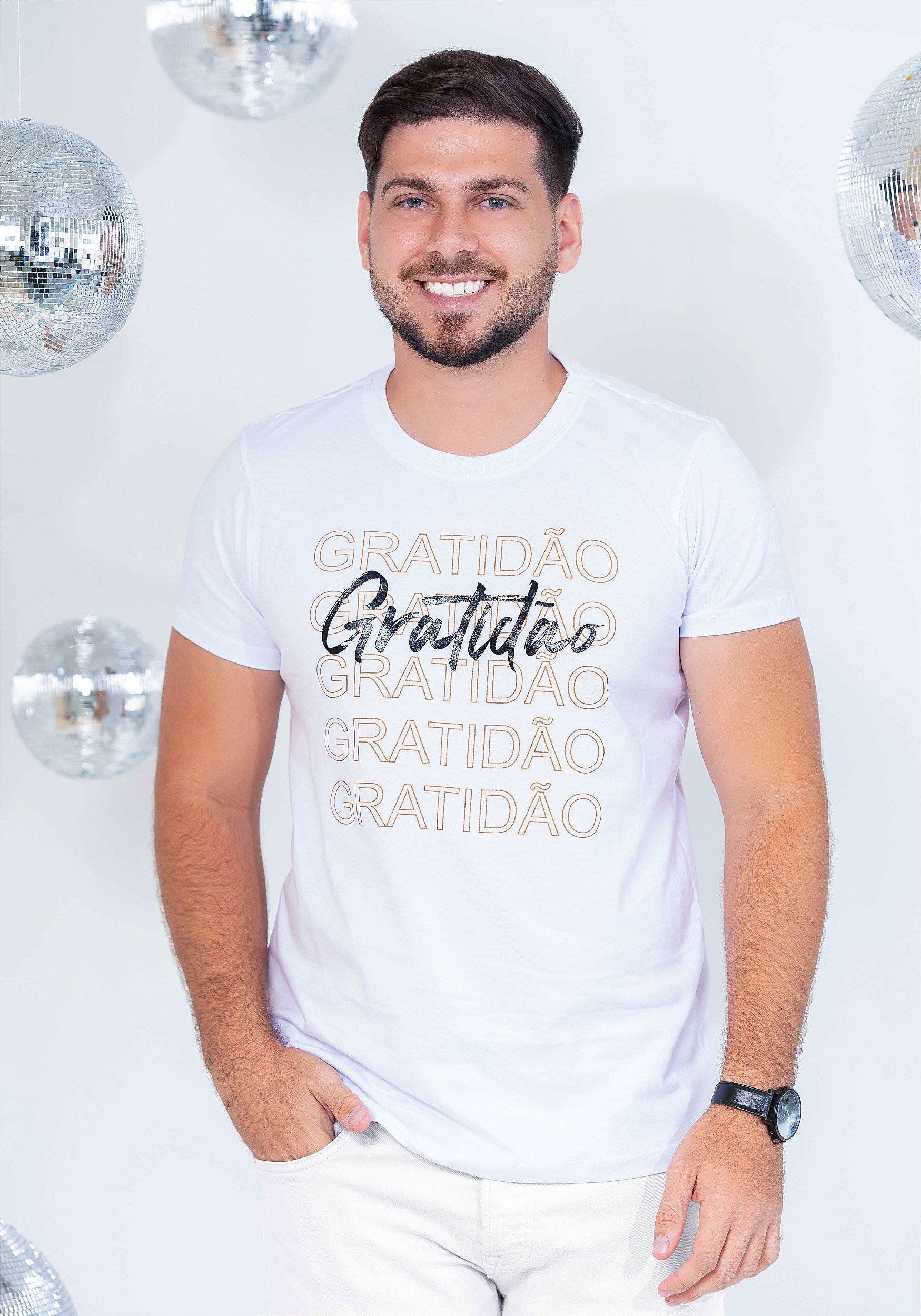 T-SHIRT FE PEROLAS - VERMELHO, Atacado Tshirt