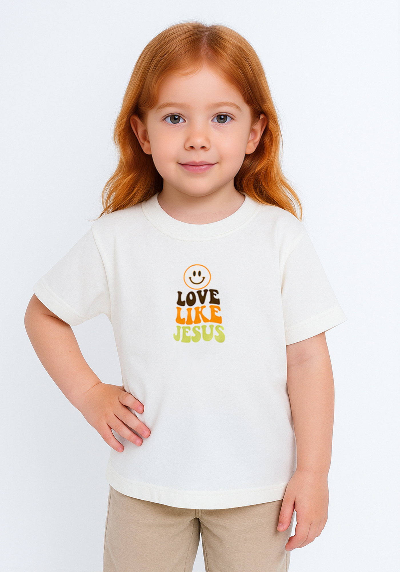 INFANTIL UNISSEX - LOVE LIKE JESUS - Delbo T-Shirts | Atacado de