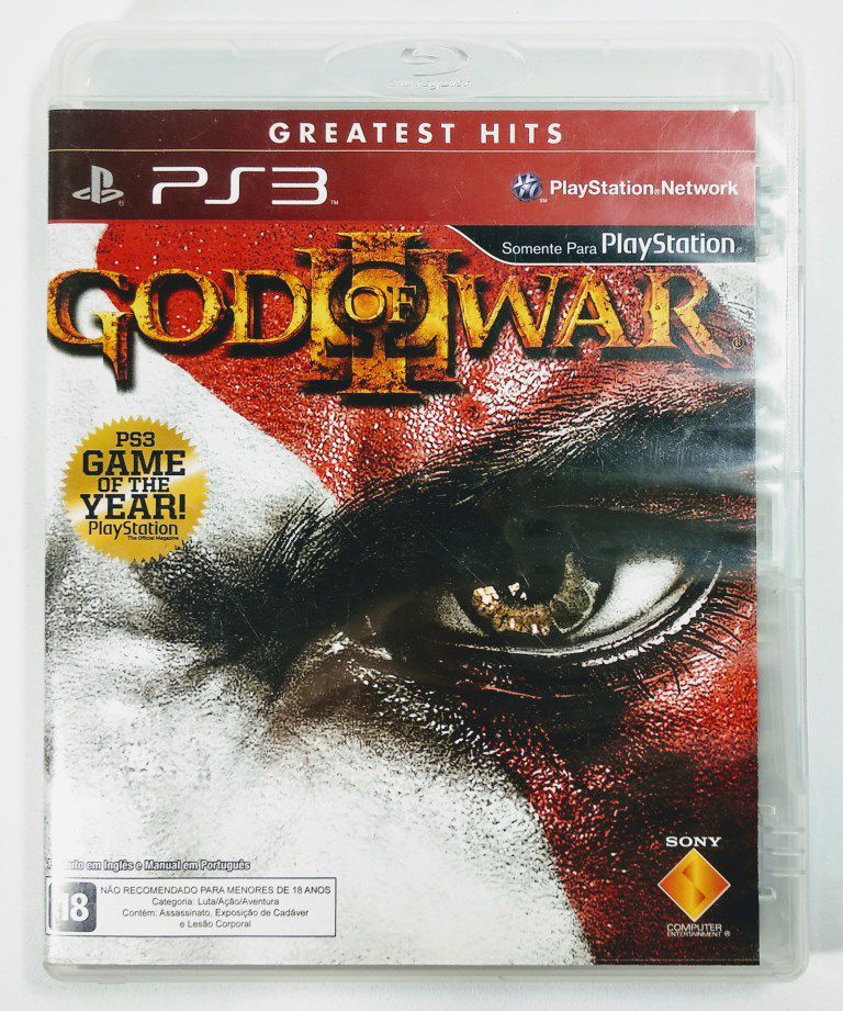 Jogo God of War III - PS3 - Sebo dos Games - 10 anos!