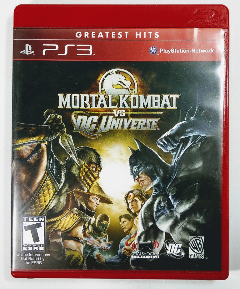 Jogo Mortal Kombat vs. DC Universe - PS3 - Brasil Games - Console