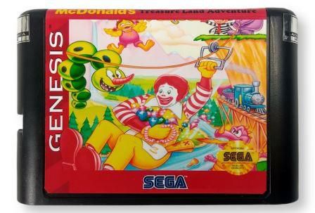 Jogo MC Donalds Treasure Land Adventure - Mega Drive - Sebo dos Games ...