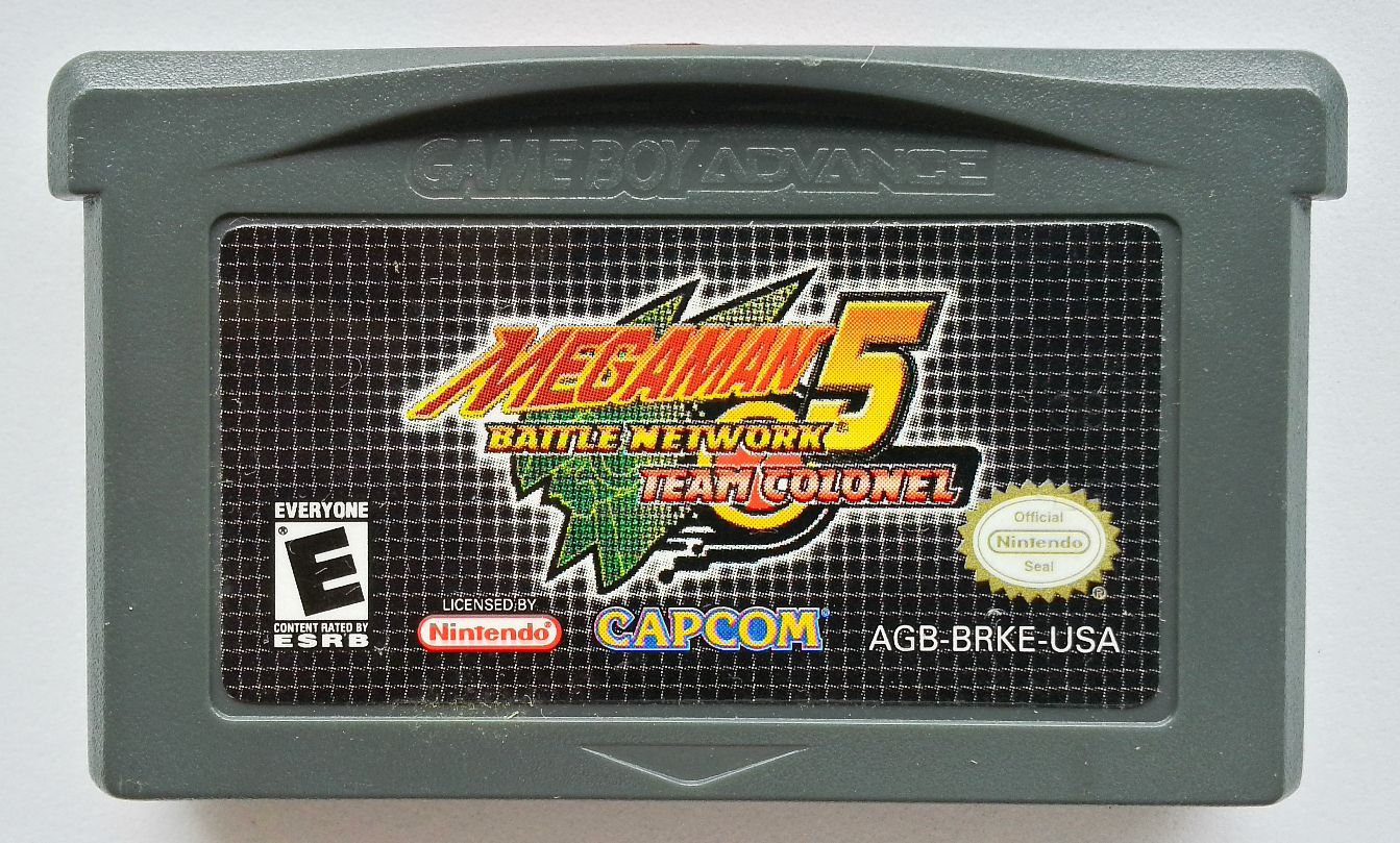 Mega Man Battle Network 5 Team Colonel Original - GBA - Sebo dos Games ...