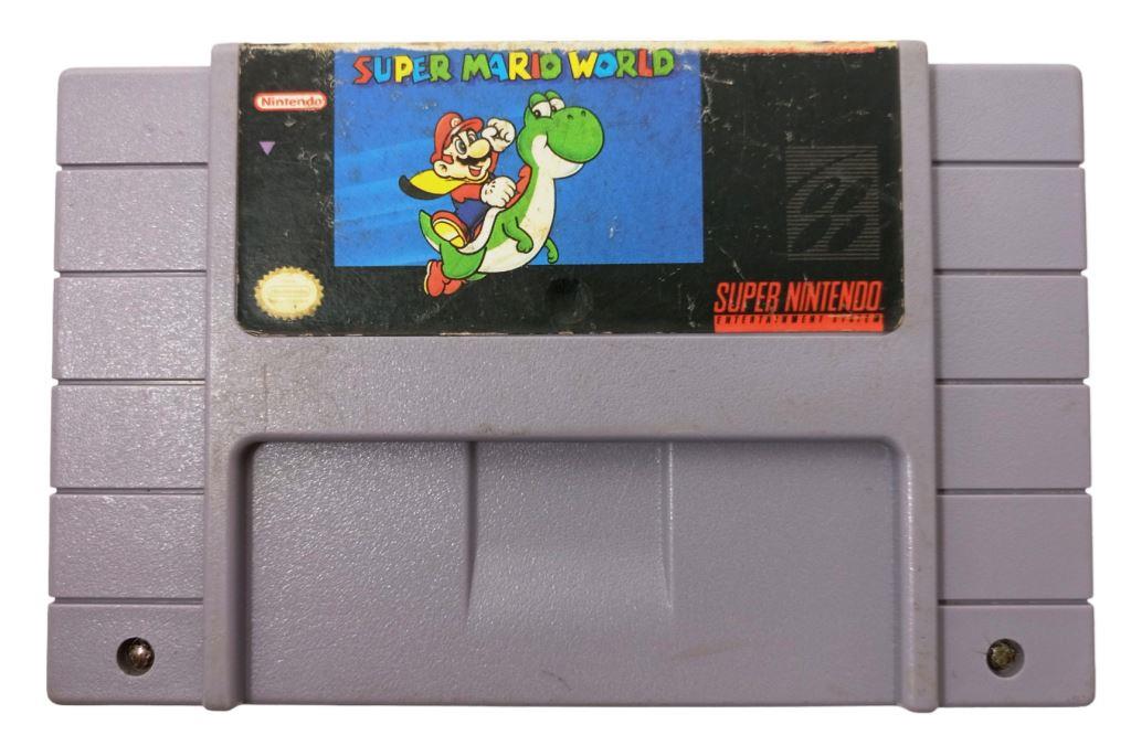 Jogo Super Mario World Original - SNES - Sebo dos Games - 10 anos!
