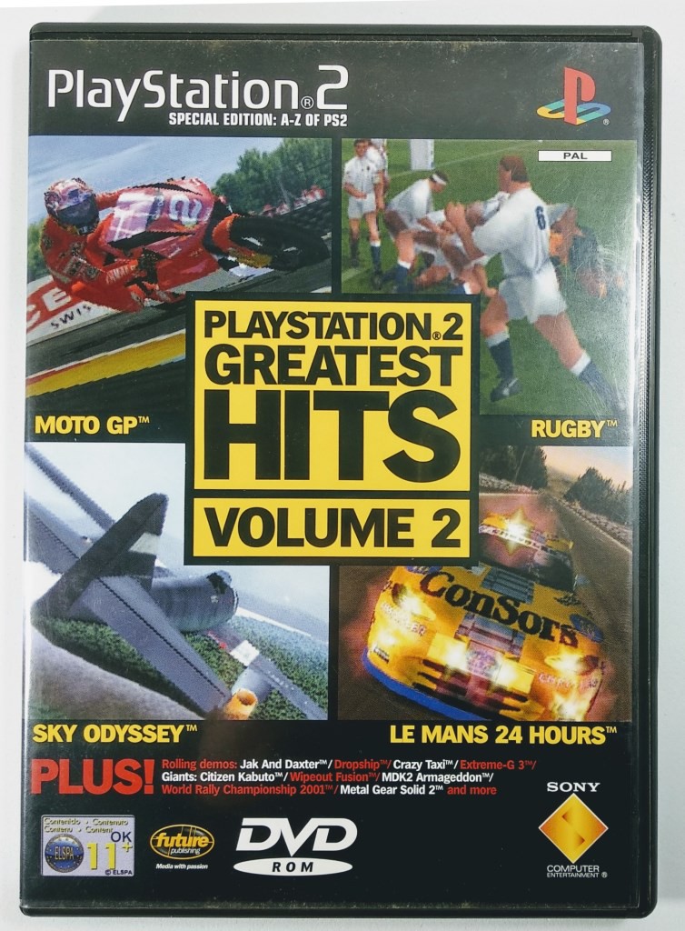 Demo Playstation Greatest Hit Volume 2 [EUROPEU] - PS2 - Sebo dos