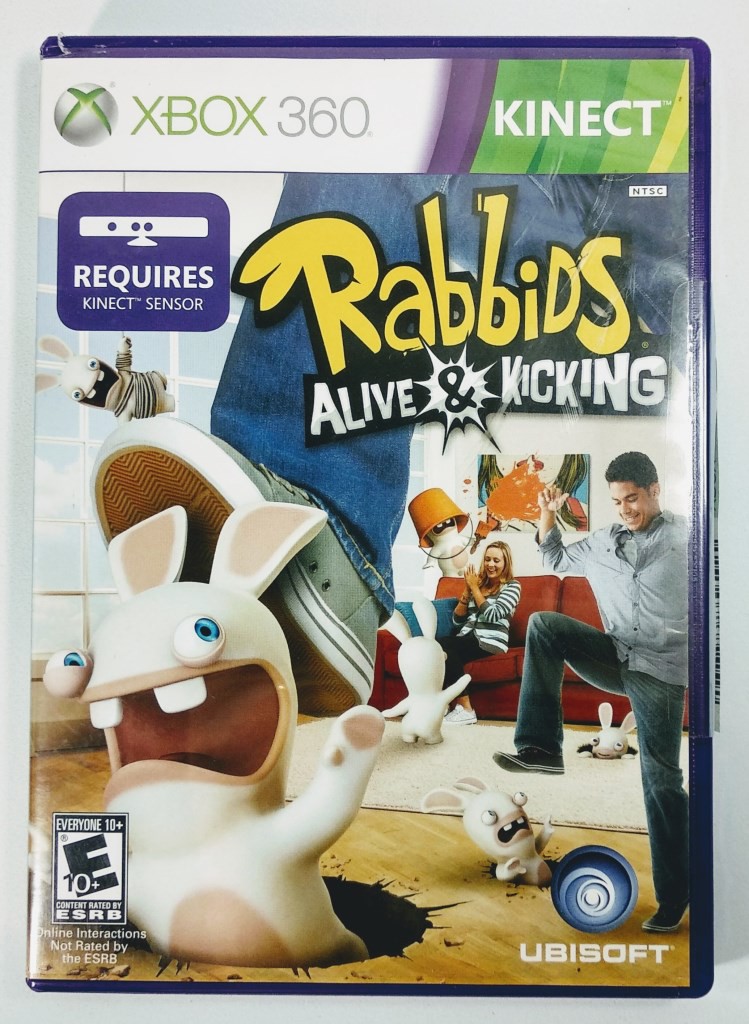 Jogo Rabbids Alive & Kicking Original - Xbox 360 - Sebo dos Games - 10 anos!