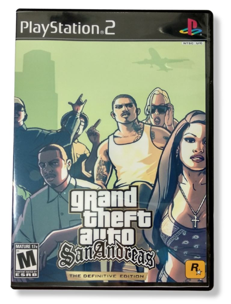 GTA San Andreas the definitive edition [REPRO-PACTH] - PS2 - Sebo