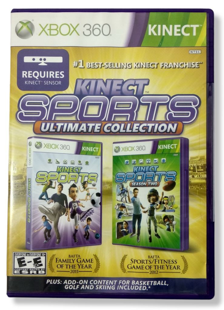 XBOX 360 4 Game LOT. Party In Motion, Your Shape, Kinect Adventures & Nat  Geo!!!