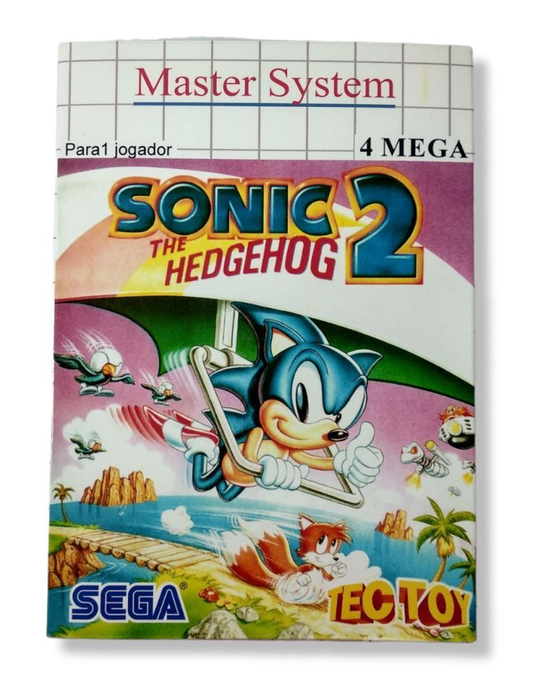 Jogo Sonic Chaos - Master System - Sebo dos Games - 10 anos!