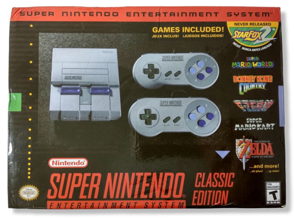 Super Nintendo Classic Ed (Versão China) com 5 Mil jogos - Sebo dos Games -  10 anos!