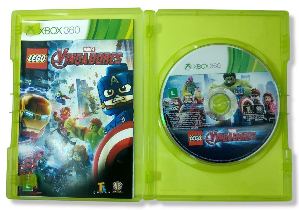 Jogo Lego Marvel Vingadores Original Xbox 360 Sebo Dos Games Games Antigos E Usados Dos 6947