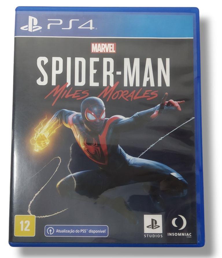 Jogo Marvel Spider-Man Miles Morales - PS4 - Sebo dos Games - 10 anos!