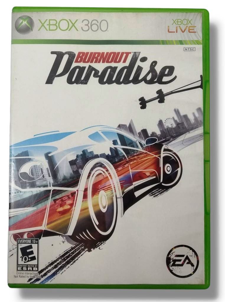 Jogo Burnout Paradise - Xbox 360 - MeuGameUsado