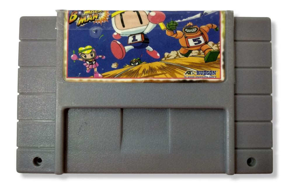 Jogo Super Bomberman - SNES - Sebo dos Games - 10 anos!