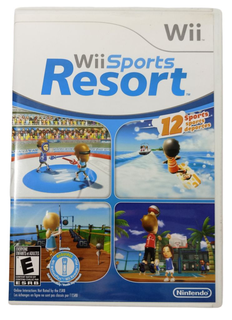 Jogo Wii Sports Resort Original - Wii - Sebo dos Games - 10 anos!