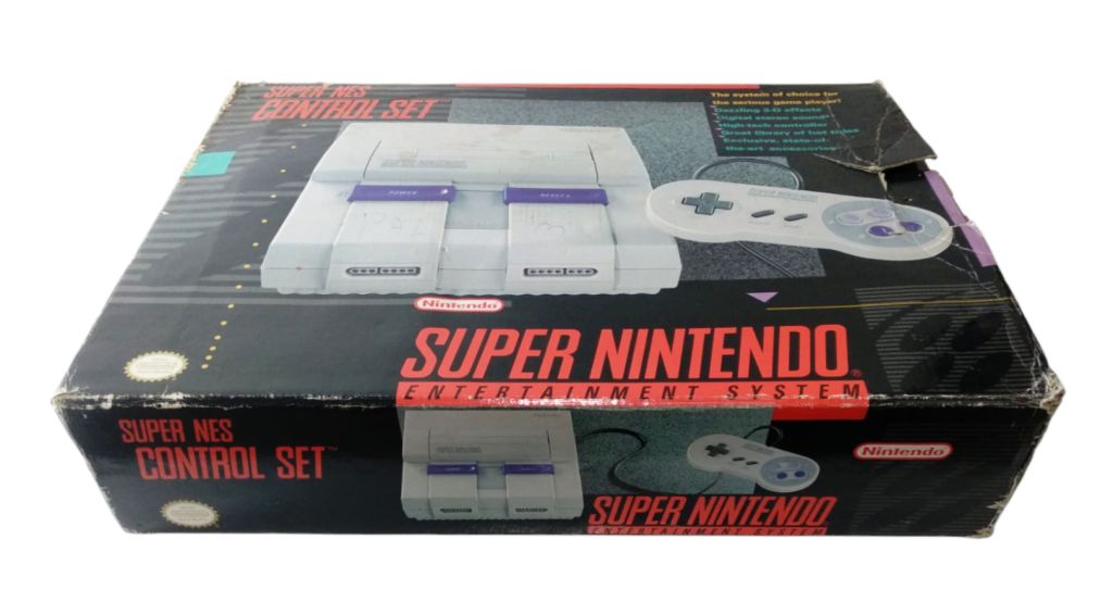 Console Super Nintendo Control Set - SNES - Sebo dos Games - Games ...