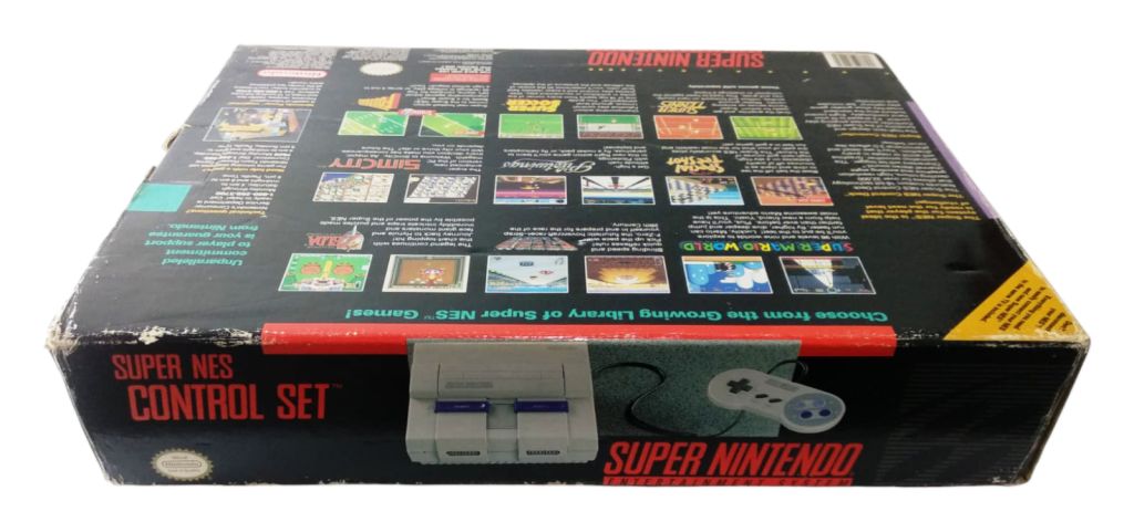Console Super Nintendo Control Set - SNES - Sebo dos Games - Games ...