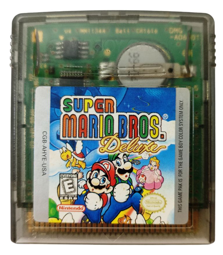 Jogo Super Mario Bros. Deluxe Original - GBC - Sebo dos Games - Games ...