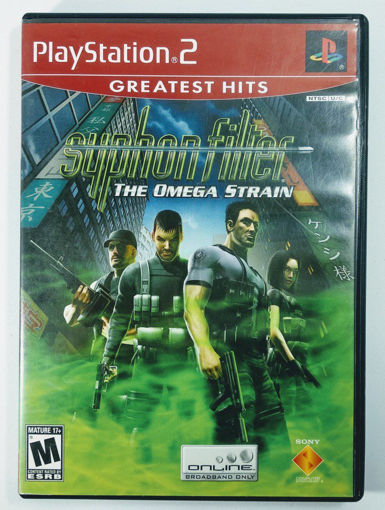 Syphon Filter Omega Strain Sony Playstation 2 Game