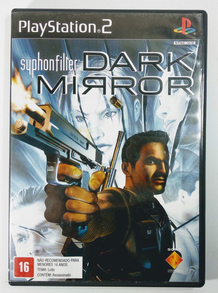 Jogo PS2 syphonfilter dark mirror - midia fisica em Promoção na Americanas