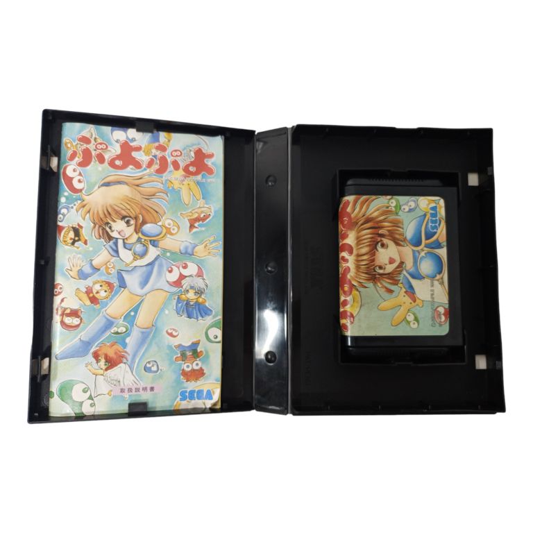 PUYO PUYO SEGA Mega Drive Japan Original with Manual Game G-4082 PUYO PUYO SEGA Mega Drive Japan Original with Manual Game G-4082