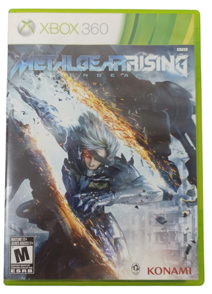 BH GAMES - A Mais Completa Loja de Games de Belo Horizonte - Metal Gear  Rising: Revengeance - Xbox 360 / Xbox One