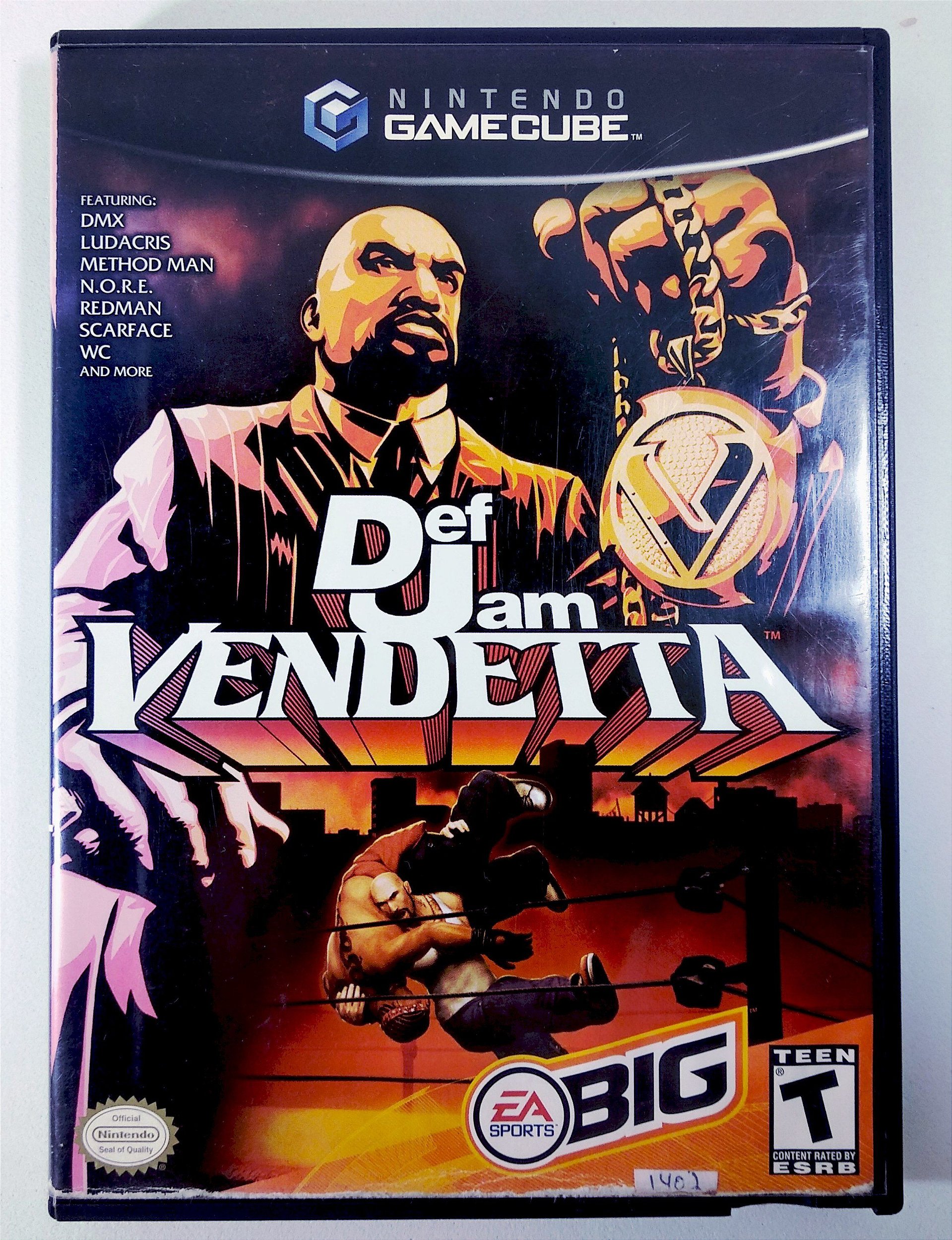 Def Jam Vendetta , Item original , Usado - Jogo para Playstation 2