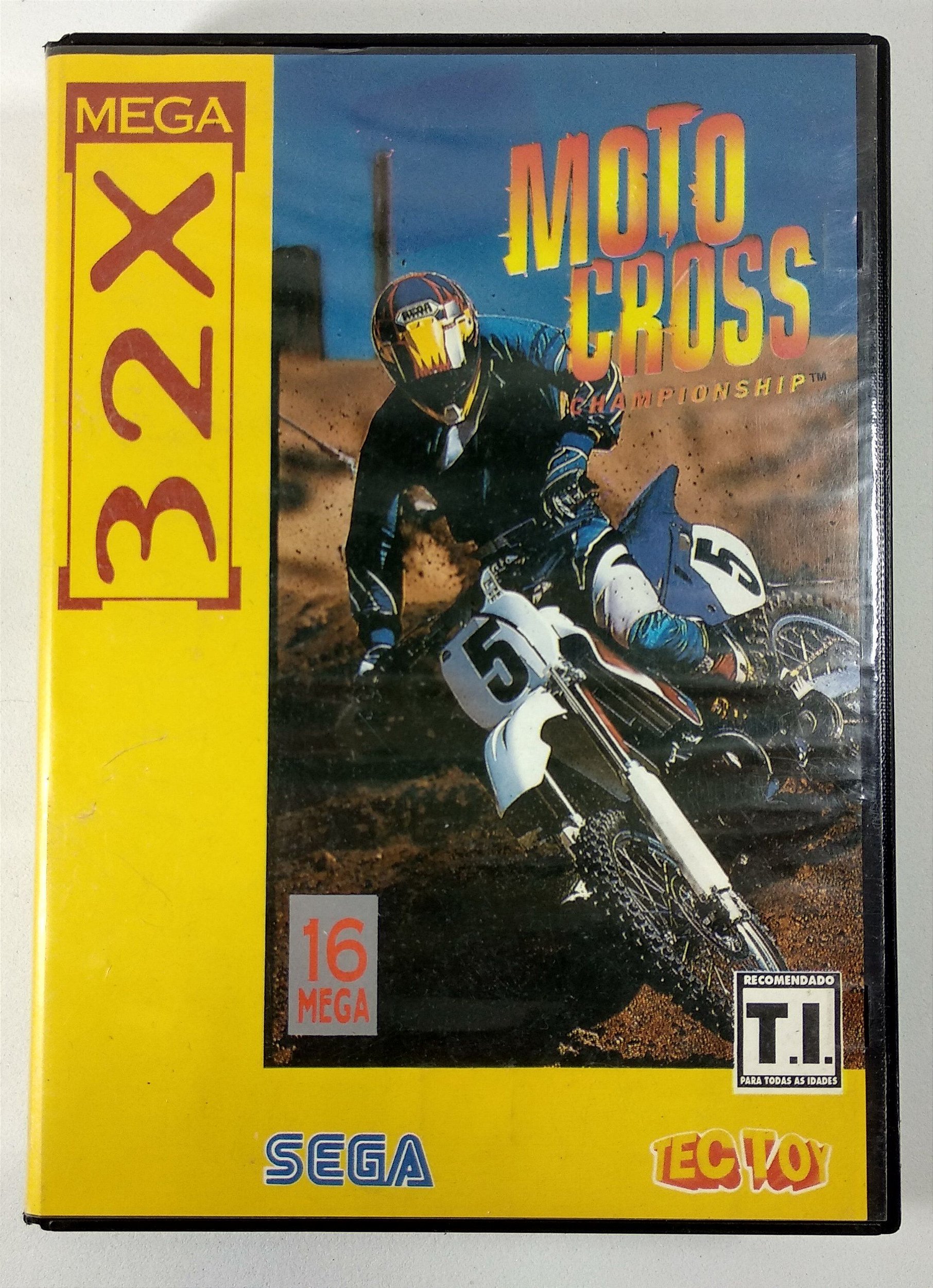 Moto Cross Original - Sega 32x - Sebo dos Games - 10 anos!