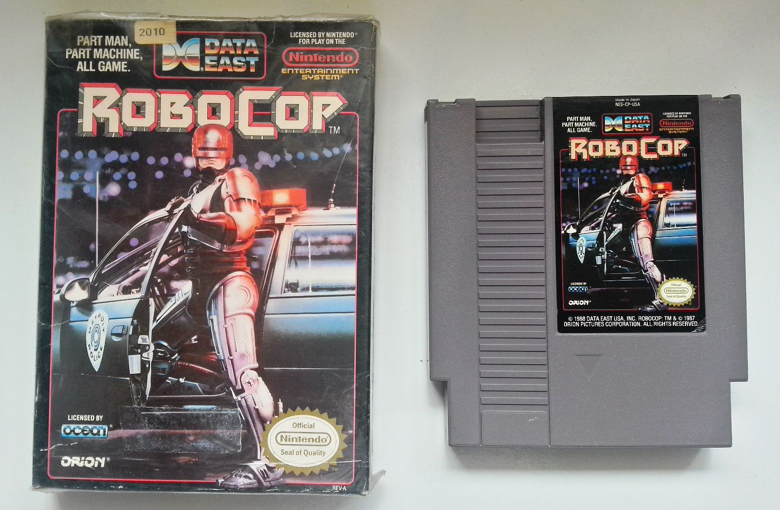 Robocop Original - NES - Sebo dos Games - 10 anos!