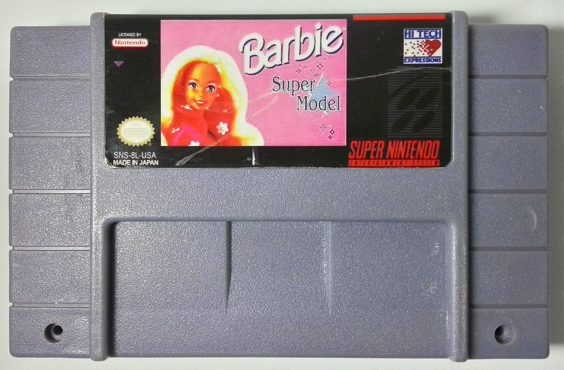 Jogo Super Nintendo Barbie Super Model - Nintendo - Gameteczone a