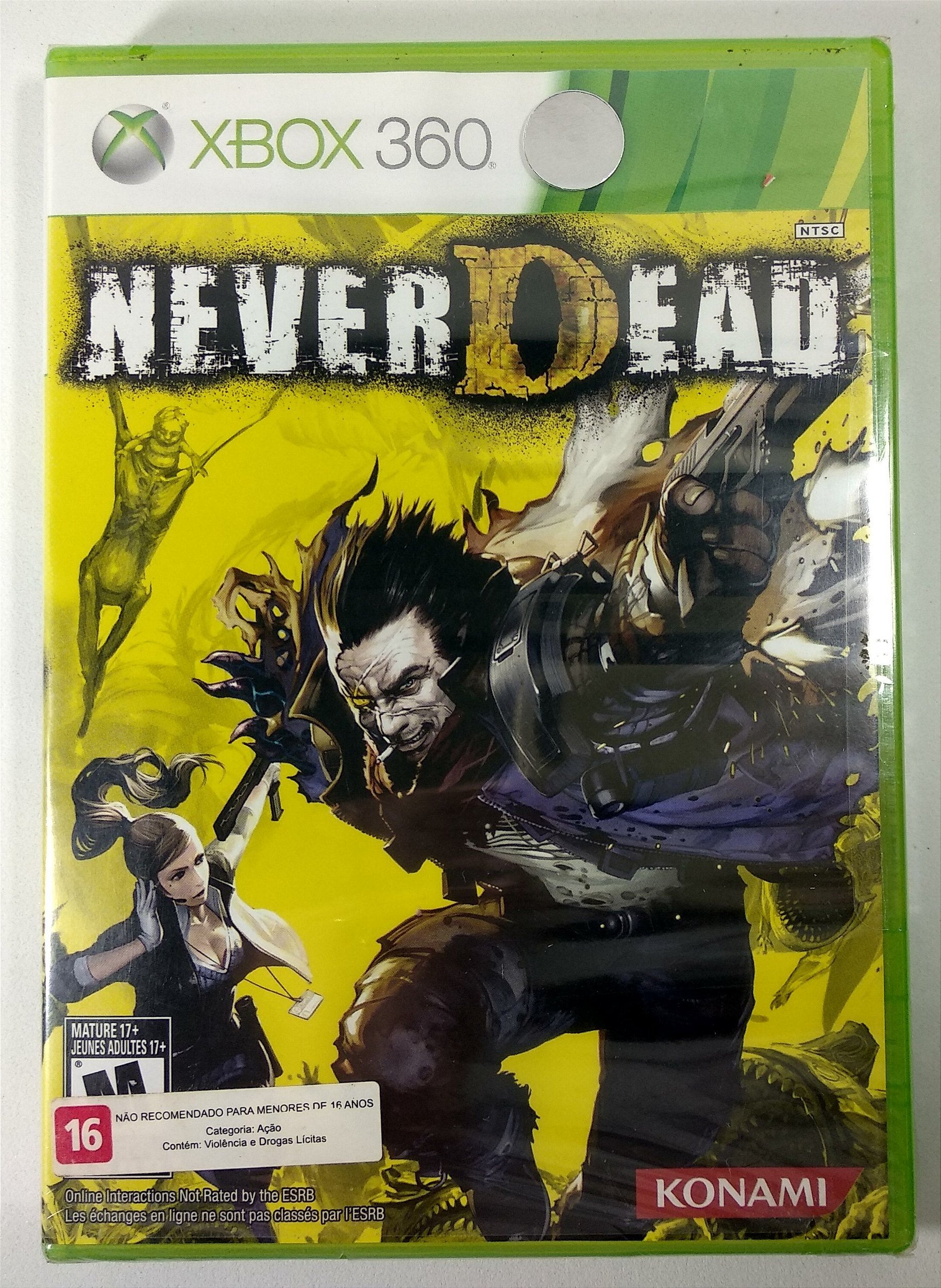 Jogo Never Dead (Lacrado) - Xbox 360 - Sebo dos Games - 9 anos! Games  Antigos e Usados, do Atari ao PS5