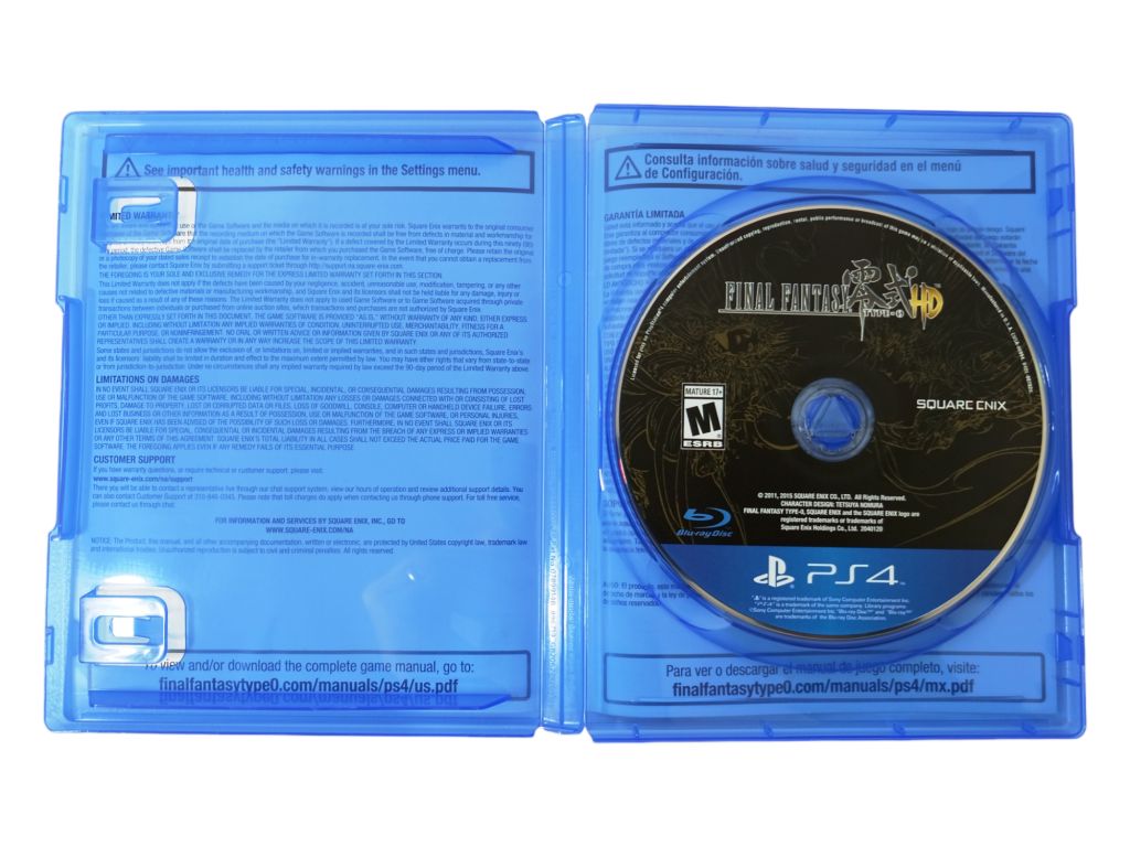 JUEGO PS4 FINAL FANTASY TYPE-0 *A ESTRENAR* | Real Cash