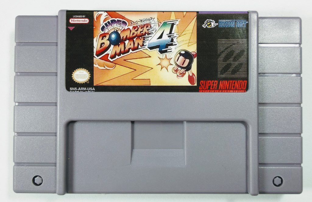 Super Bomberman 4 P/ Super Nintendo + Garantia!!!!