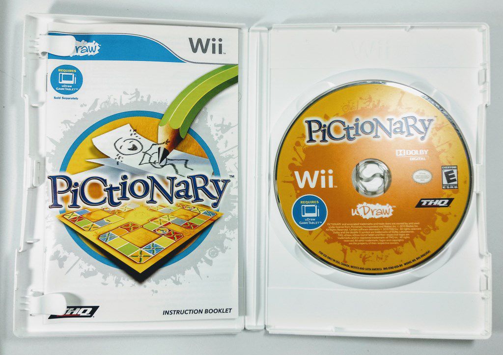Pictionary Original - uDraw Wii - Sebo dos Games - Games Antigos e ...