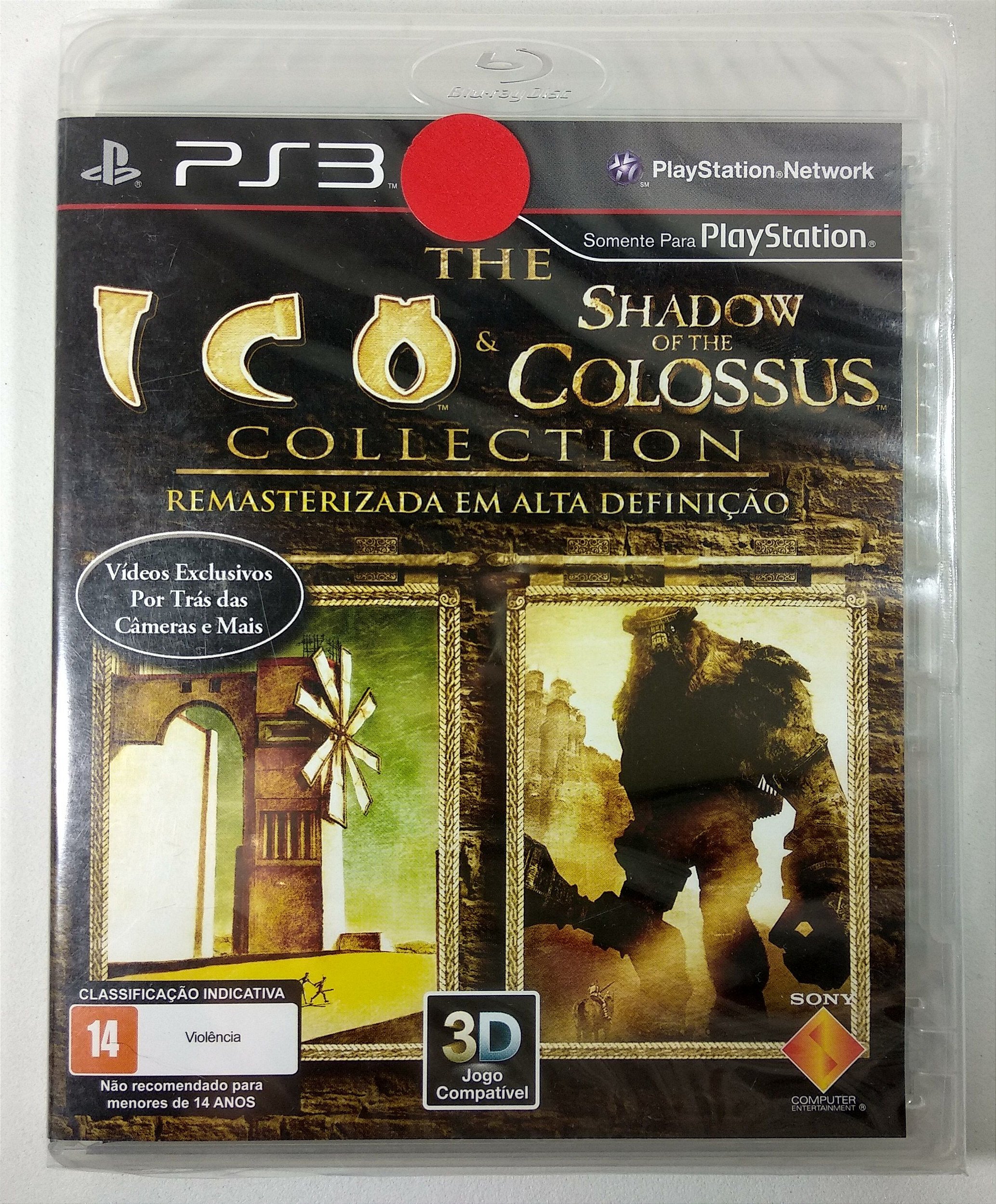 The Ico & Shadow of the Colossus (Lacrado) - PS3 - Sebo dos Games - 10 anos!