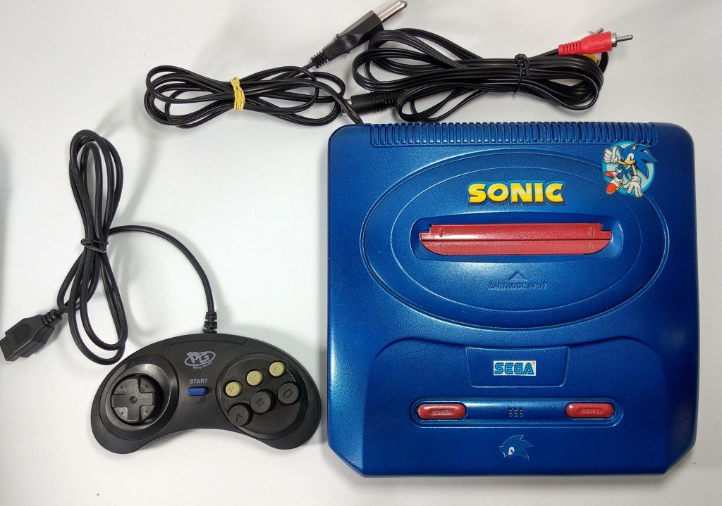 Console Mega Drive 3 com 30 jogos na memória - Sebo dos Games - 10 anos!
