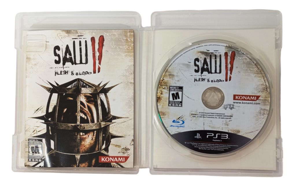 Jogo SAW II (Jogos Mortais 2) Flesh & Blood - PS3 - Sebo dos Games ...