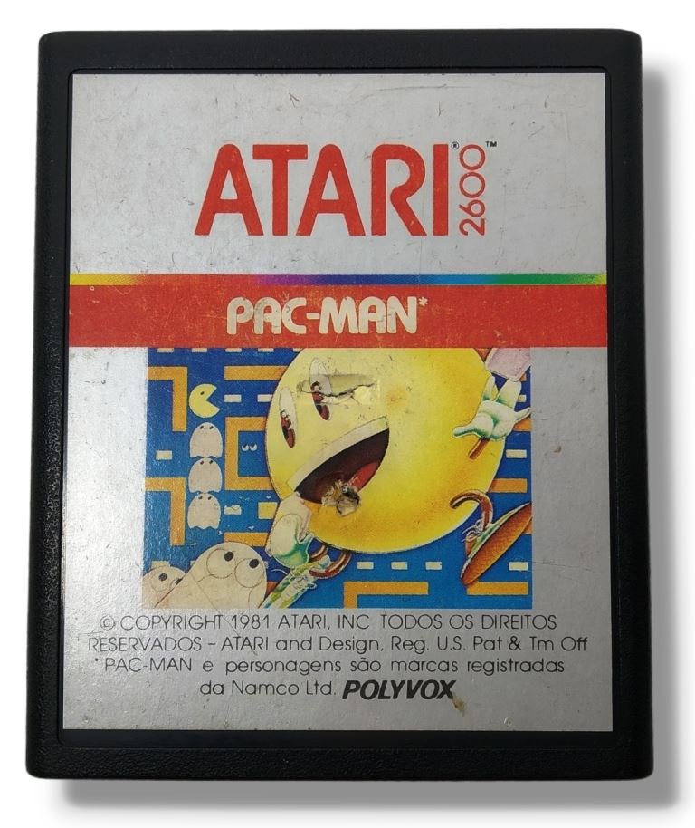 Jogo Pac-man Original - Atari - Sebo dos Games - 10 anos!