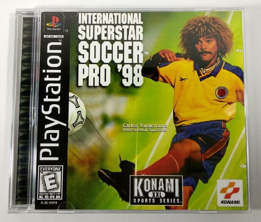 International Superstar Soccer Pro Gameplay (PSX,PsOne,Playstation) 