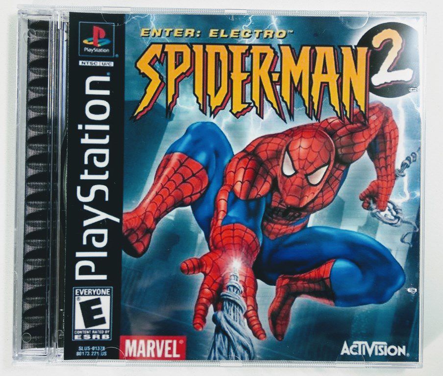 Spider-man [REPLICA] - PS1 ONE - Sebo dos Games - 10 anos!